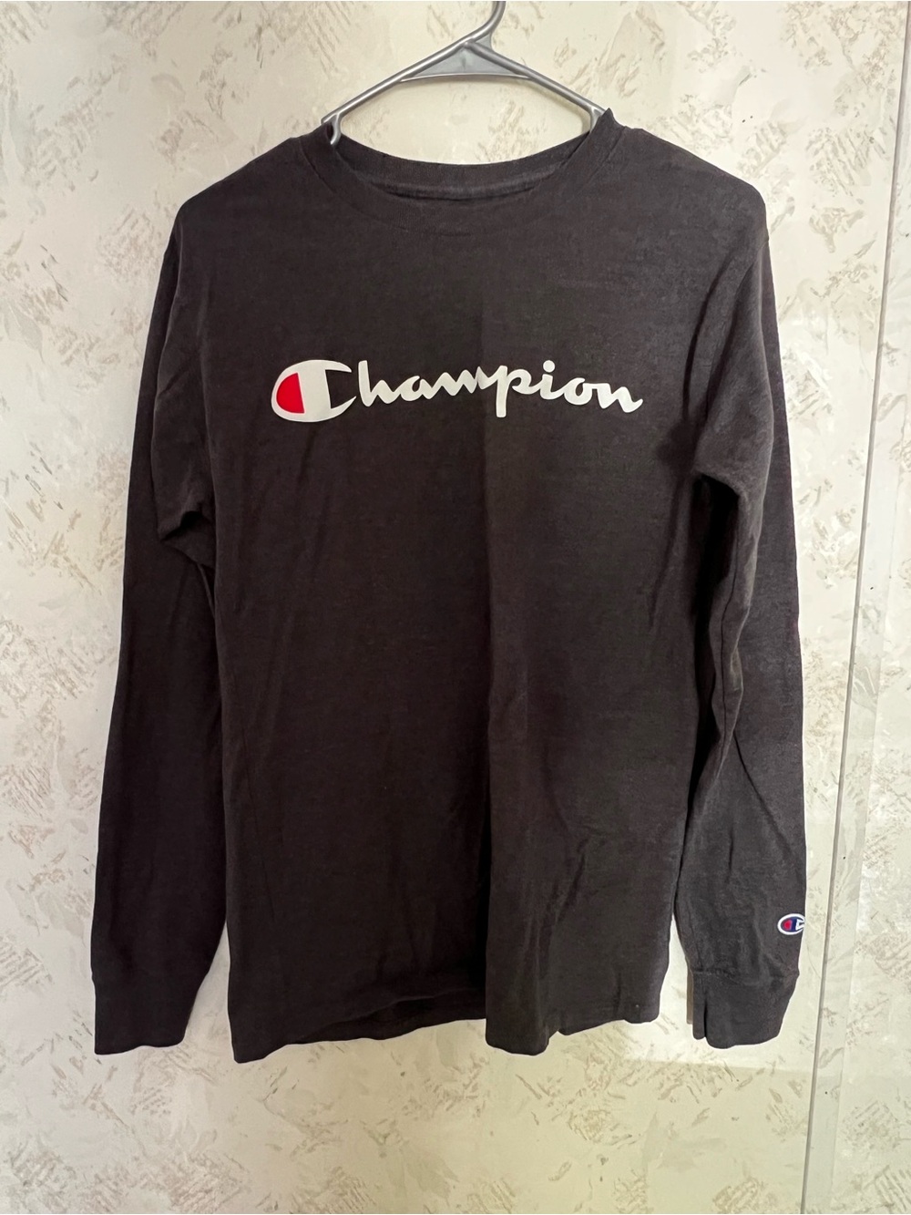 Champion Women’s Long Sleeve Logo Tee